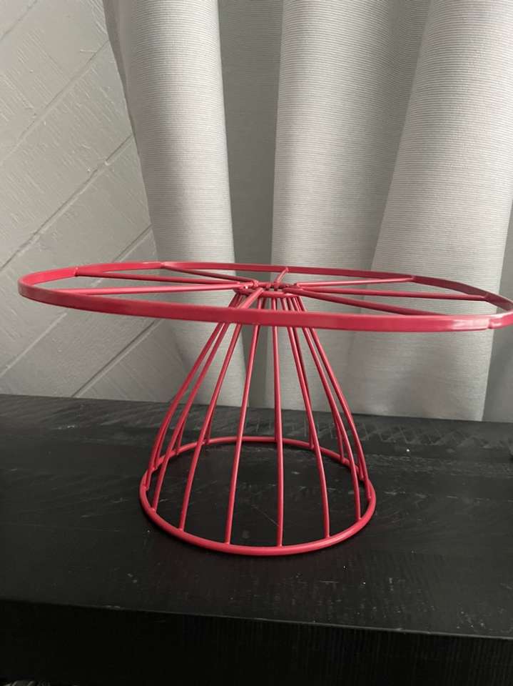 Modern Red Cake Stand