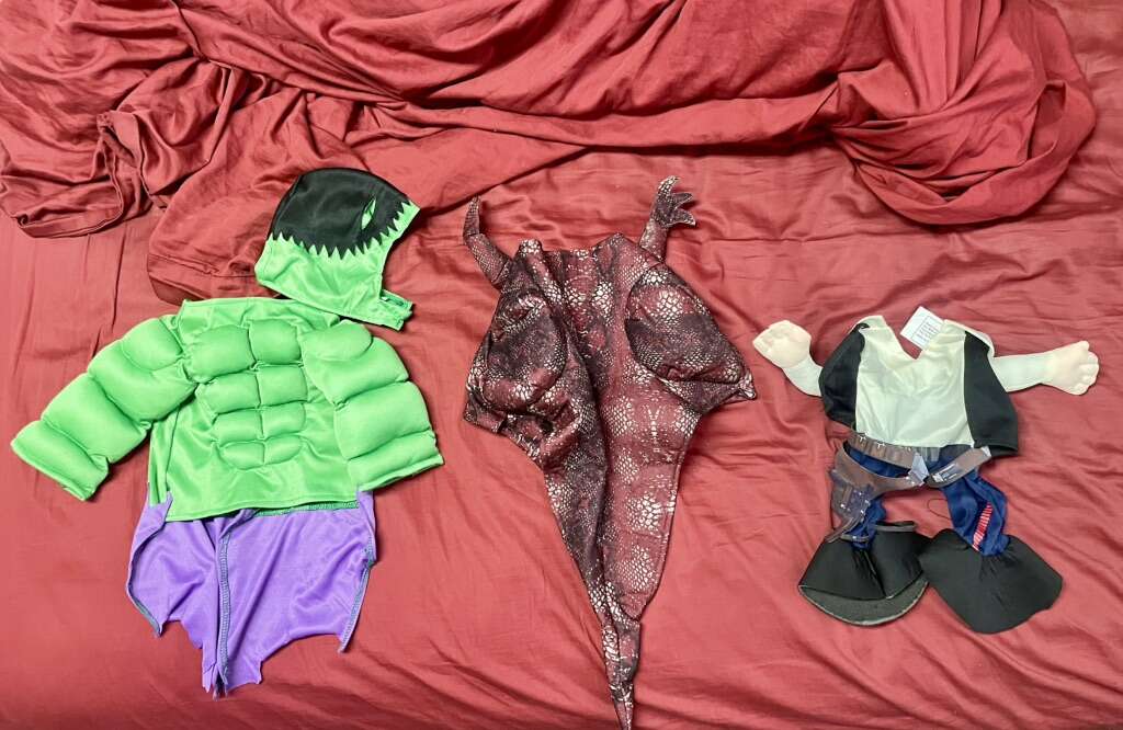 Small Dog Costumes - Star Wars, Hulk, Dino