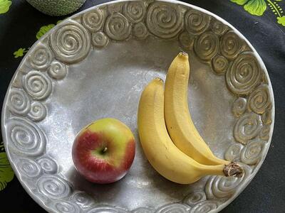 Large Decorative Metal bowl