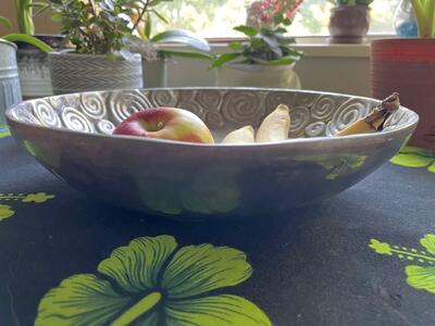 Large Decorative Metal bowl