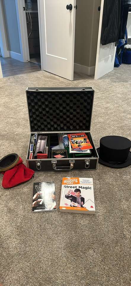 Box full of magic tricks