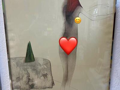 A Lithograph Signed Bruno Bruni