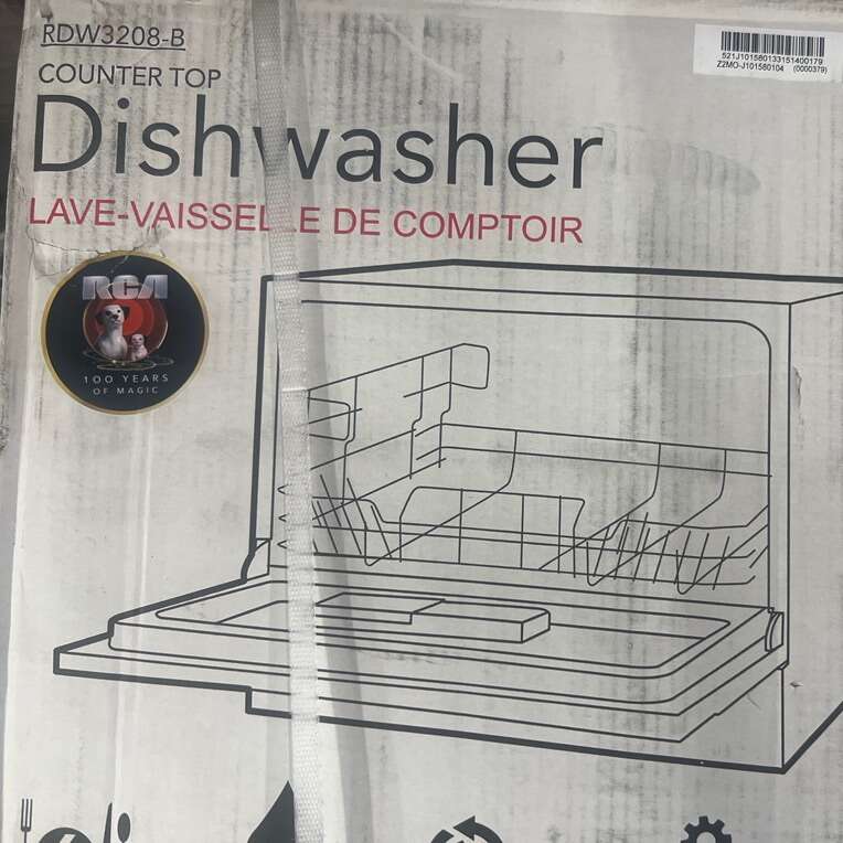RCA RDW3208 Countertop Dishwasher