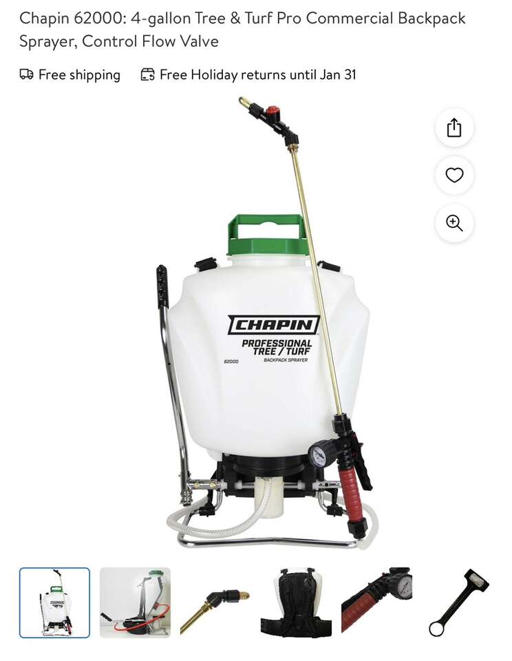 Chapin 62000 4 Gal Tree & Turf Pro Backpack Spraye