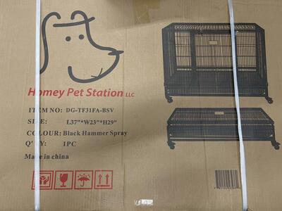 Homey 37 Folding Collasible Dog Crate