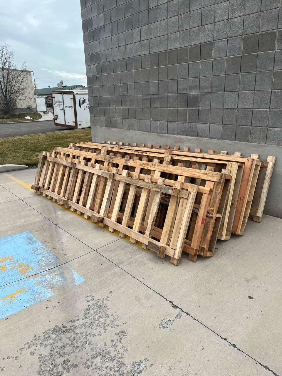 Pallets 30" x 144"