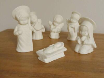 Ceramic nativity