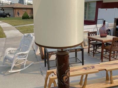 Large MID CENTURY Modern Lamp