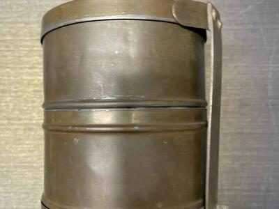 Brass/copper / Stainless Vintage Lunch Box