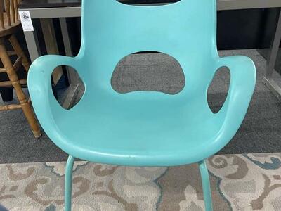 RARE aqua Y2k Karim Rashid Aqua Umbra Oh Chairs