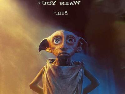 HARRY POTTER POSTER VINTAGE ORIGINAL