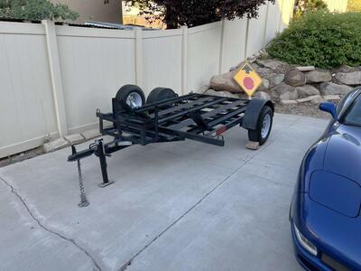 Motorcycle Trailer 3 Rows For Rent