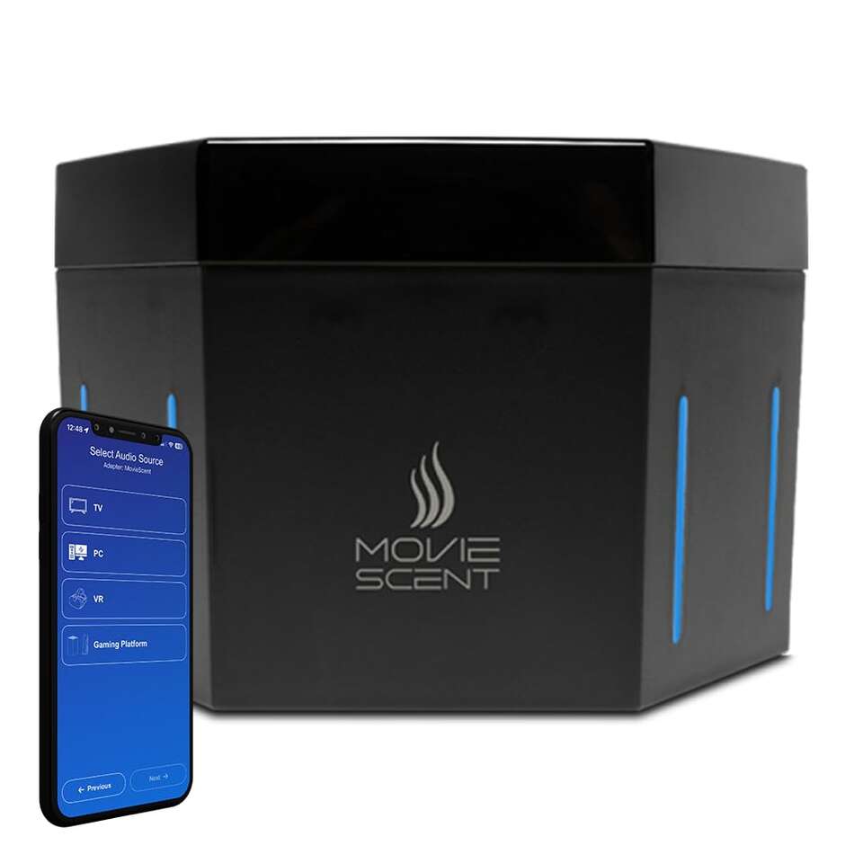 4D Movie Scent Device: Releases Scents Automatically for Movies, Games