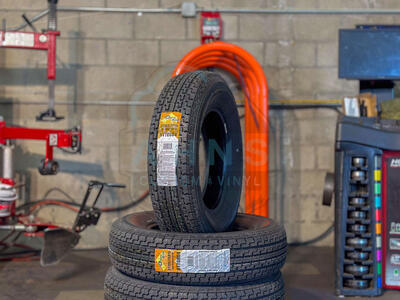 New | 205 75 15 Omni Trailer Tires | Load Range - 8ply (D) | 205/75r15