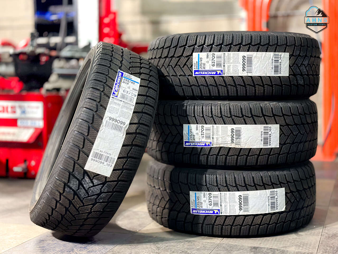 NEW | 235 45 18 Michelin X-ICE | Winter Tires | 40,000 Mileage Warranty | 235/45r18 | Tesla Model 3 | EV