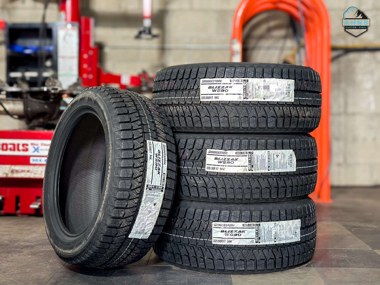 Snow | 225 50 17 Bridgestone Blizzak WS90 | Brand New | Winter Tires | 225/50r17 | Subaru | Toyota | Lexus | Kia | Hyundai