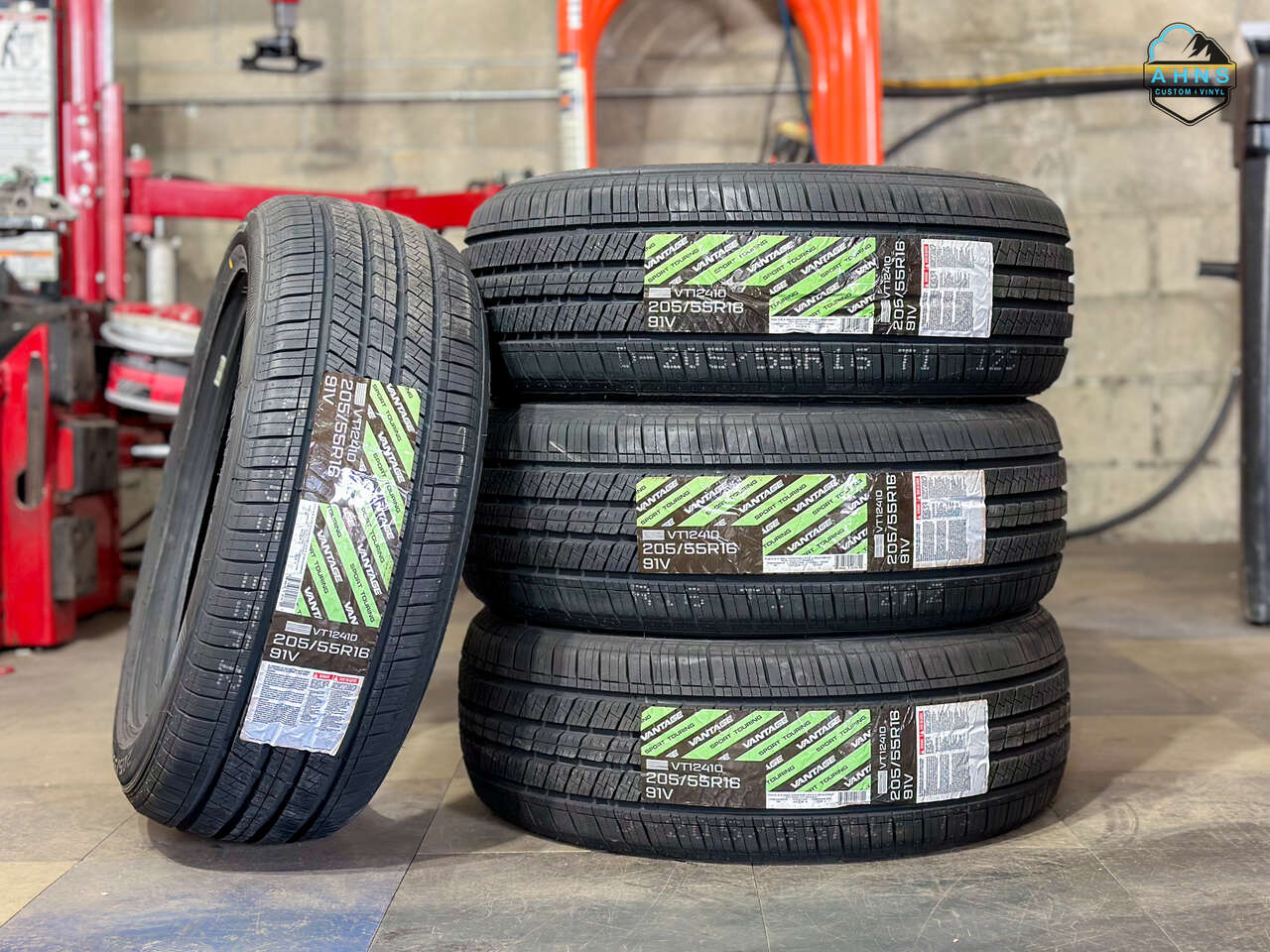 New | 205/55r16 Set of Four | All Season | 50,000 Mileage | 205 55 16 Vantage Tires |Vw | Honda | Toyota | Hyundai | Kia
