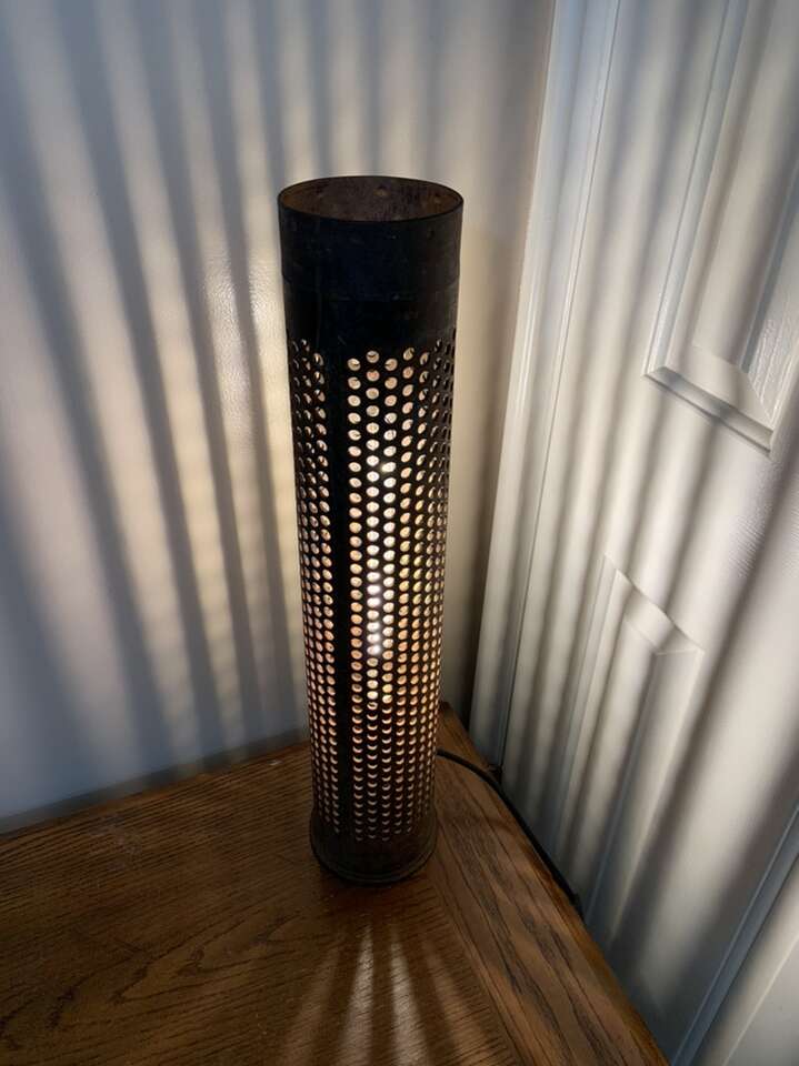 Antique Artillery Shell Lamp
