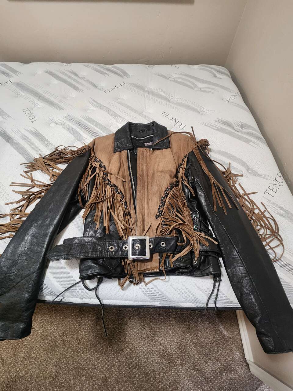 Leather Riding Coat