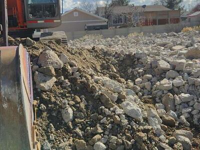 Crushed Concrete Backfill