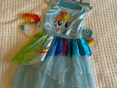Rainbow Dash like new Costume size 7/8