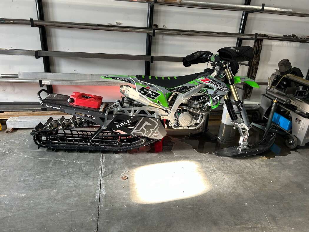 2019 KX450 With Rale 129 Kit Installed