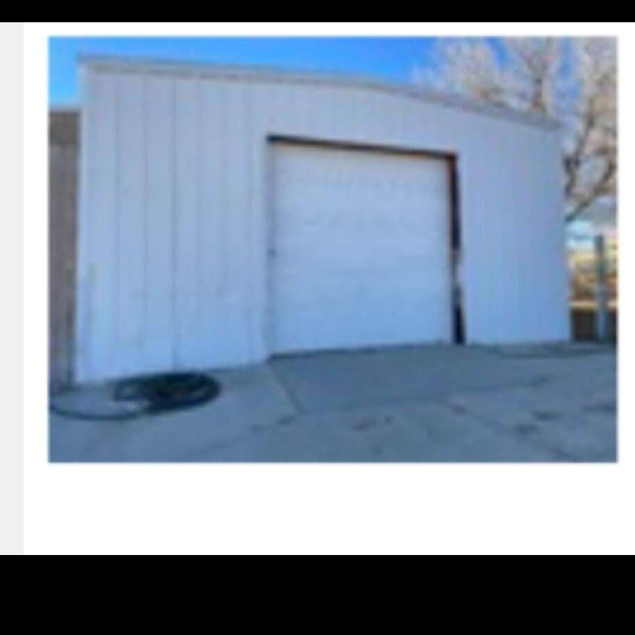 Red Iron Metal building 24x24