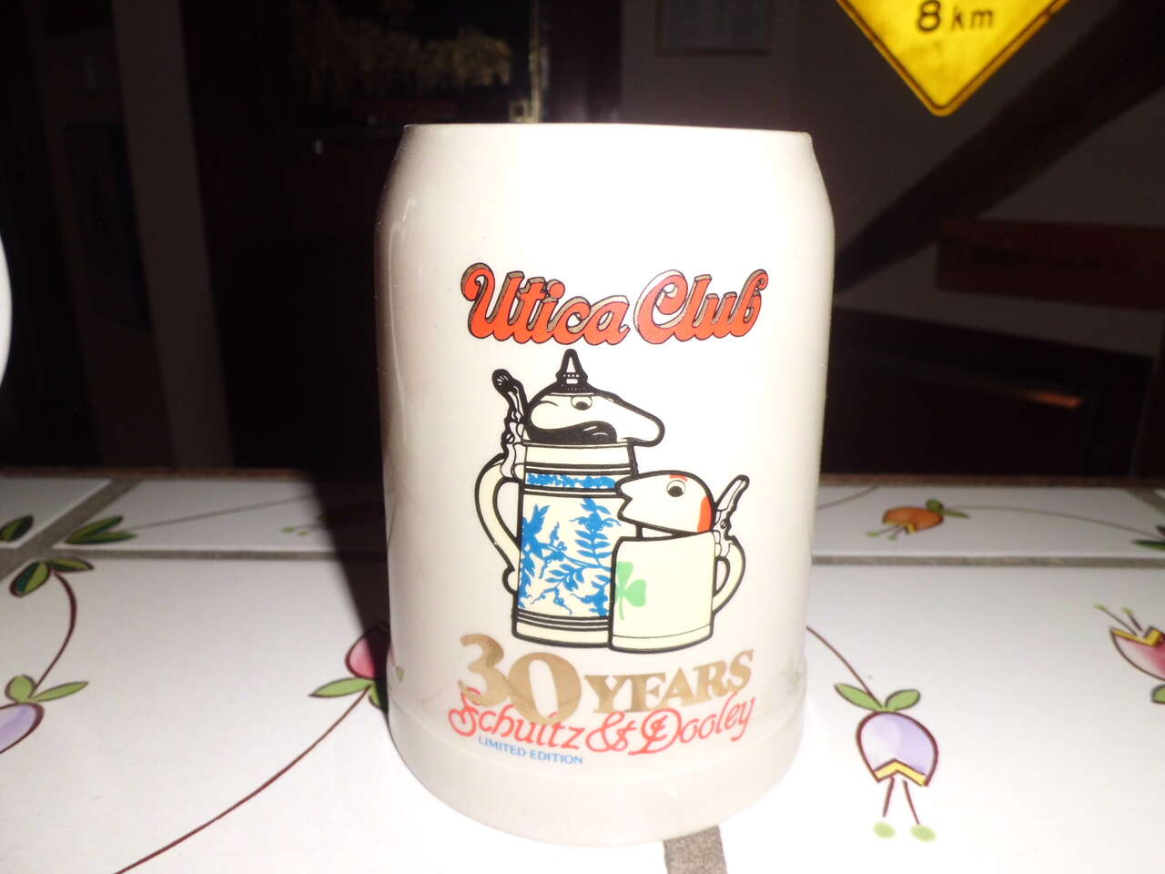 Bar Memorabilia - Utica Club Brewery