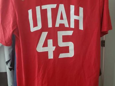 REDUCED Utah Jazz jackets, hat, signed picture