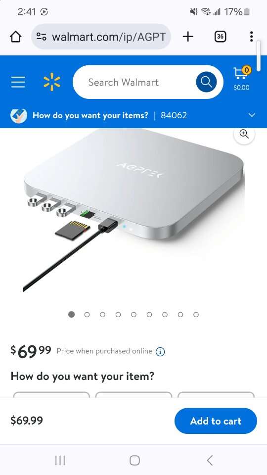 Agptec MC25 USB-C HUB for mini Mac, PC