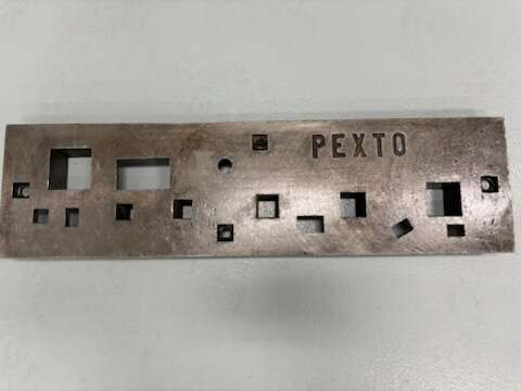Pexto 982 bench plate, tinsmith, sheet metal, blacksmith, metal working