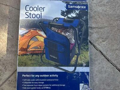 Samsonite Cooler Stool New
