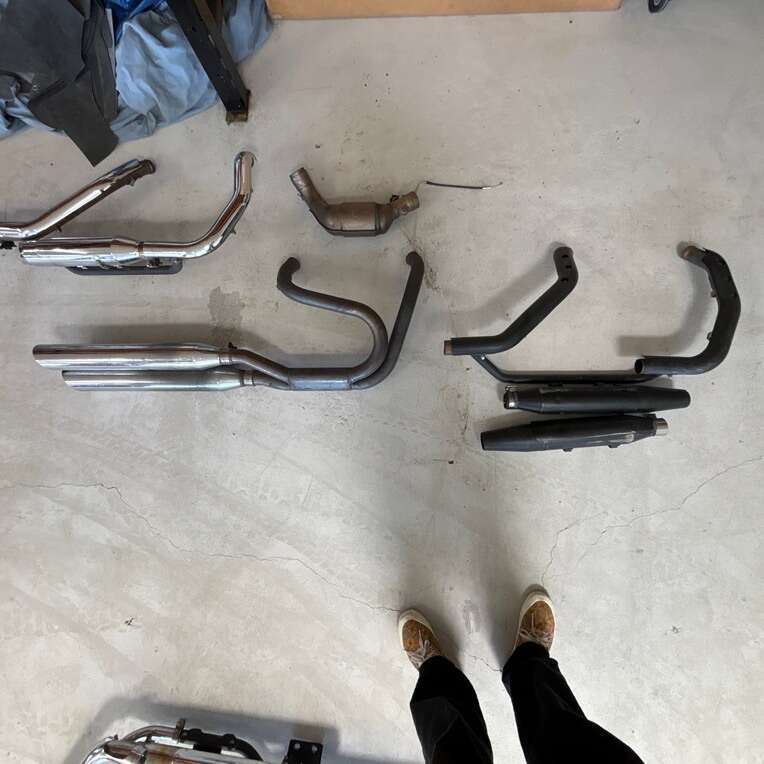 Harley Davidson Sportster Exhaust