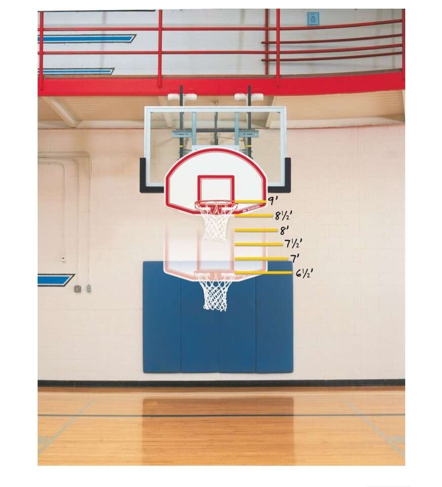 Bison Adjustable Easy Youth Basketball Hoop Goal