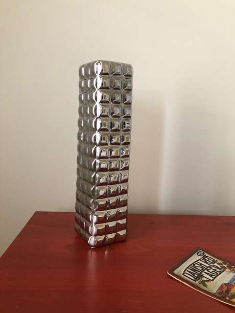 Silver Decorative Vase