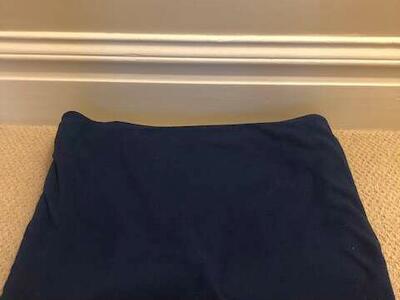 Blue Fleece Blanket.