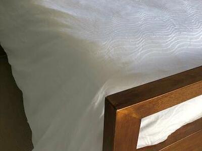 White Cotton King Duvet Cover