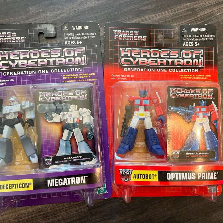 Optimus Prime Megatron 2004 Mint Collectibles