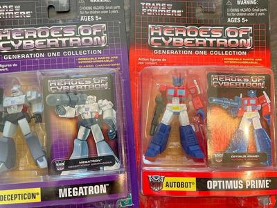 Optimus Prime Megatron 2004 Mint Collectibles