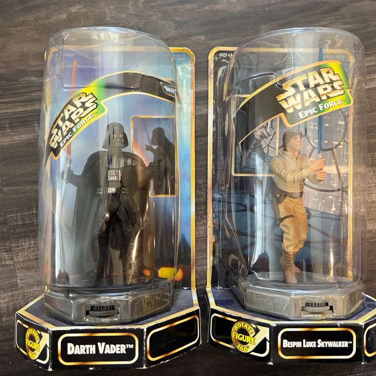 Star Wars Darth Vader Luke Skywalker Mint