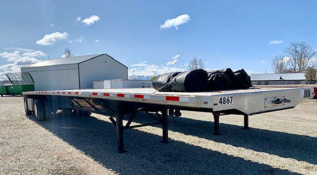 2018 TRANSCRAFT 48 FT COMBO FLATBED TRAILER