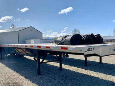 2018 TRANSCRAFT 48 FT COMBO FLATBED TRAILER