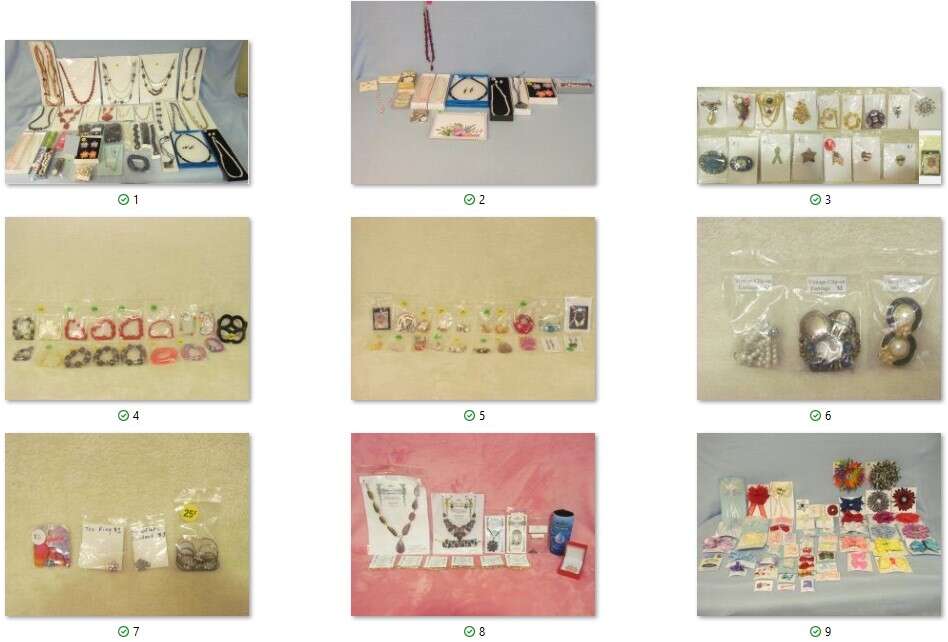 Jewelry/Necklaces/Bracelets/Earrings/Sets/Brooches/Pins/Hair Bows