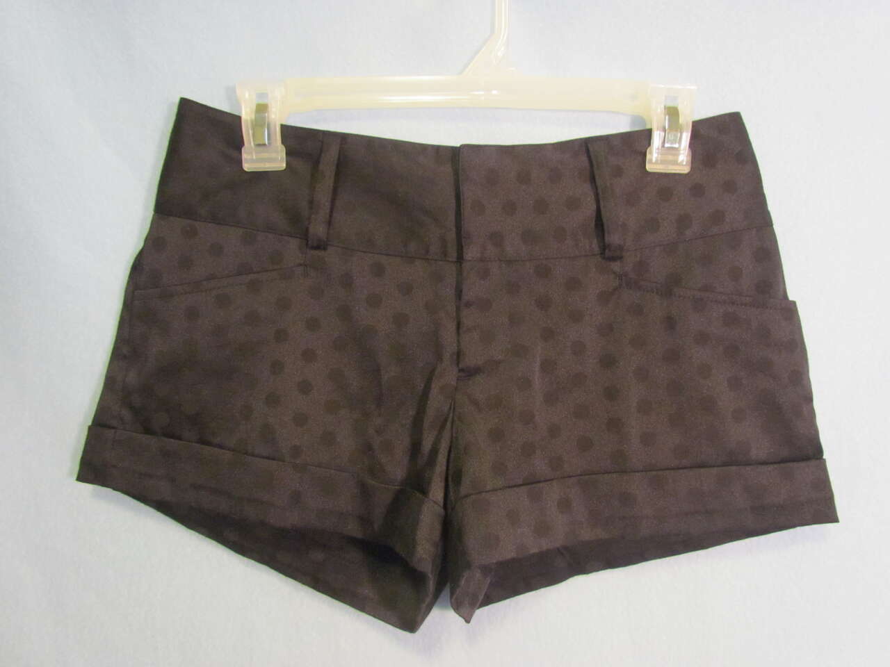 Maurices Juniors Girl's Black Short Shorts Hot Pants Size 1/2 Summer-NUC