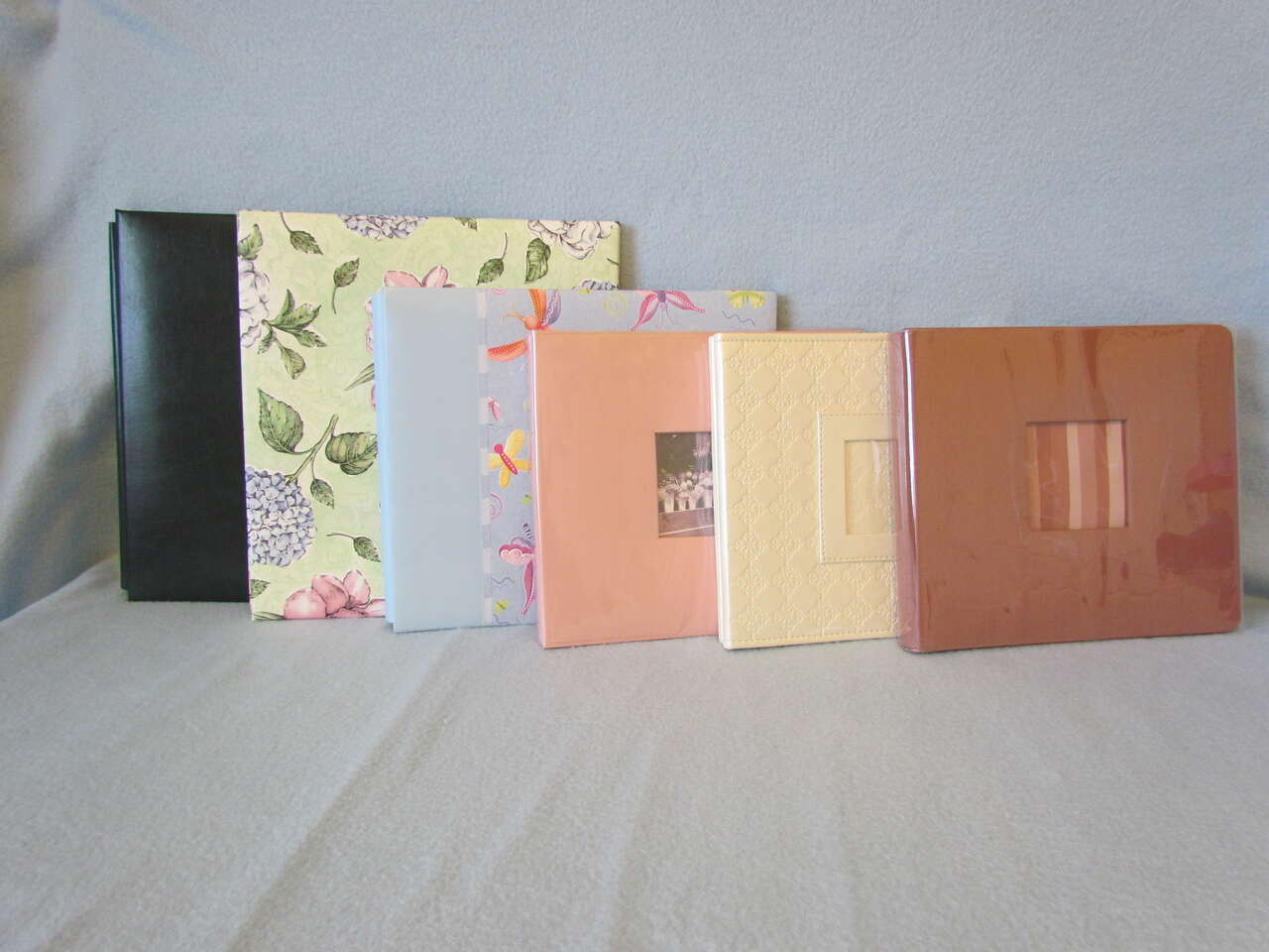 6 Lot-Scrapbook Album~8x11 Stampin Up!~9x9 Close to My Heart Butterfly~Three 8x8