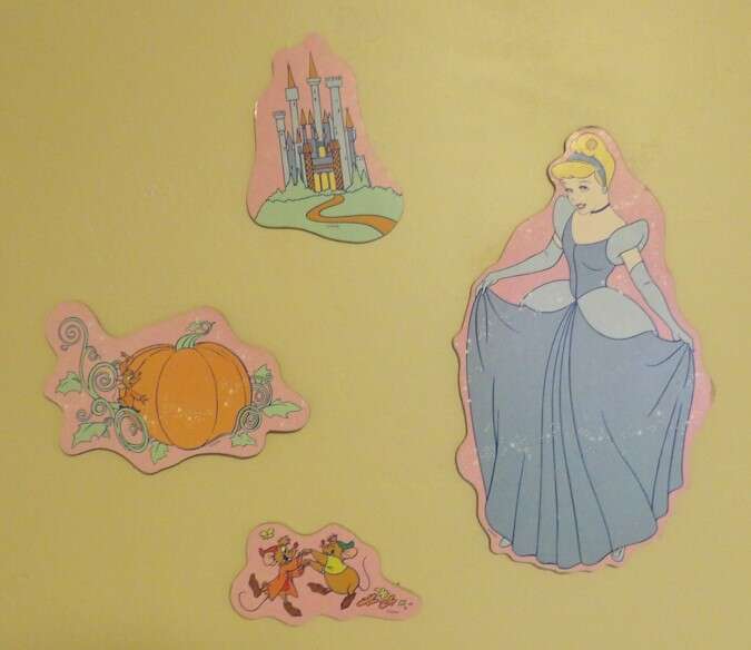 Disney Princess Cinderella Wall Hanging Decorations Decor Pictures