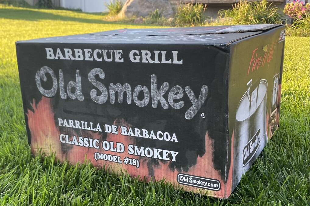 Old smokey 18 charcoal cheap grill