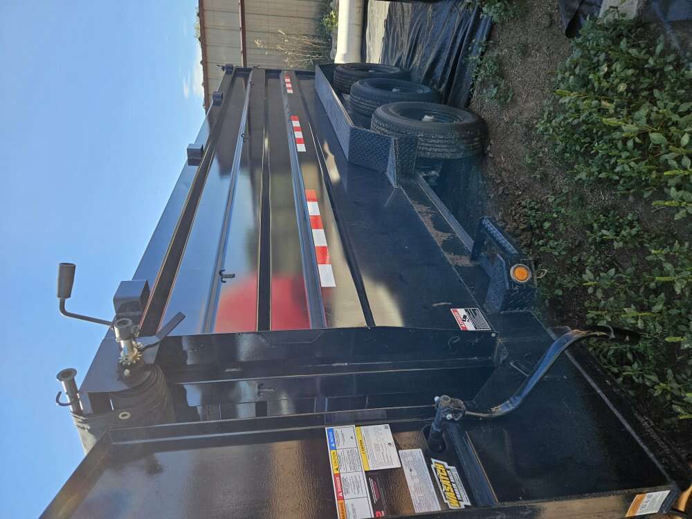 Gooseneck Dump Trailer Industrial