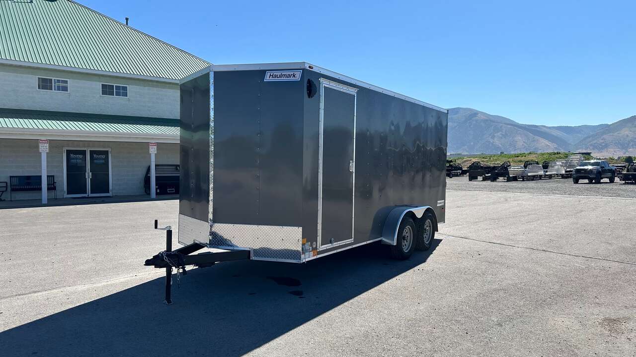 2024 Haulmark 7X16 Cargo Trailer with Ramp Door