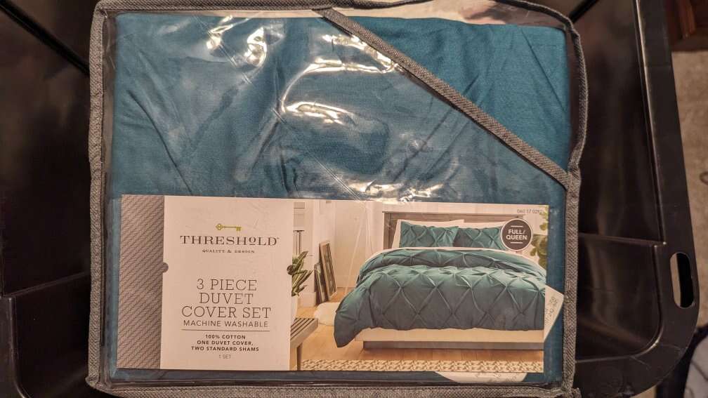Brand New teal duvet cover